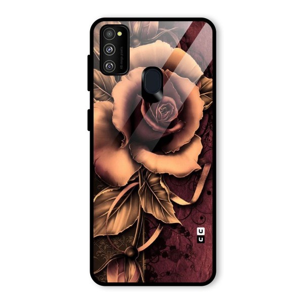 Elite Artsy Glass Back Case for Galaxy M30s