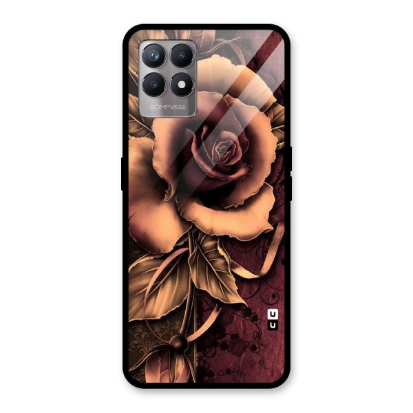 Elite Artsy Glass Back Case for Realme 8i