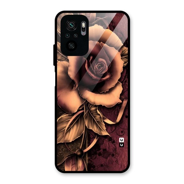 Elite Artsy Glass Back Case for Redmi Note 10