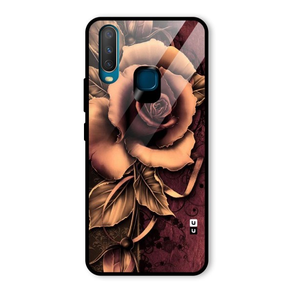 Elite Artsy Glass Back Case for Vivo Y12