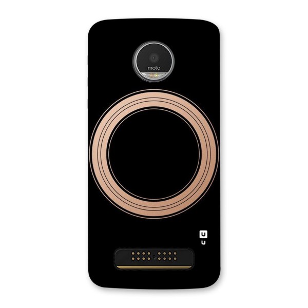 Elite Circle Back Case for Moto Z Play