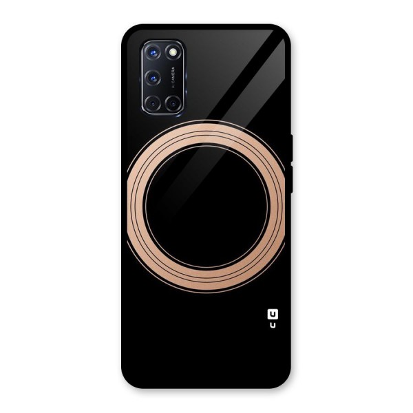 Elite Circle Glass Back Case for Oppo A52