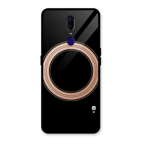 Elite Circle Glass Back Case for Oppo F11