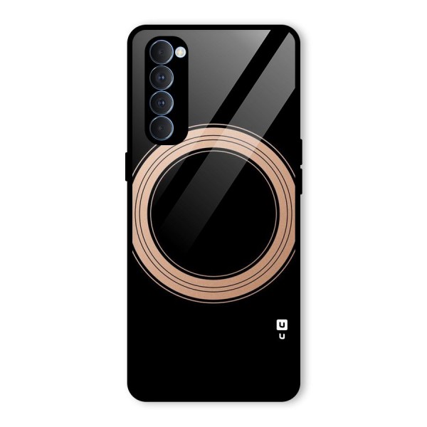 Elite Circle Glass Back Case for Oppo Reno4 Pro