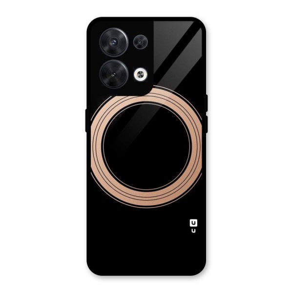 Elite Circle Glass Back Case for Oppo Reno8 5G