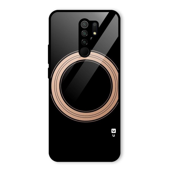 Elite Circle Glass Back Case for Redmi 9 Prime