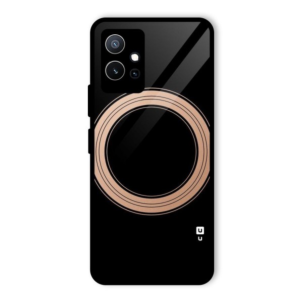 Elite Circle Glass Back Case for Vivo T1 5G