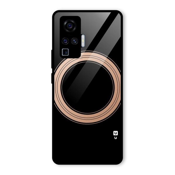 Elite Circle Glass Back Case for Vivo X50 Pro