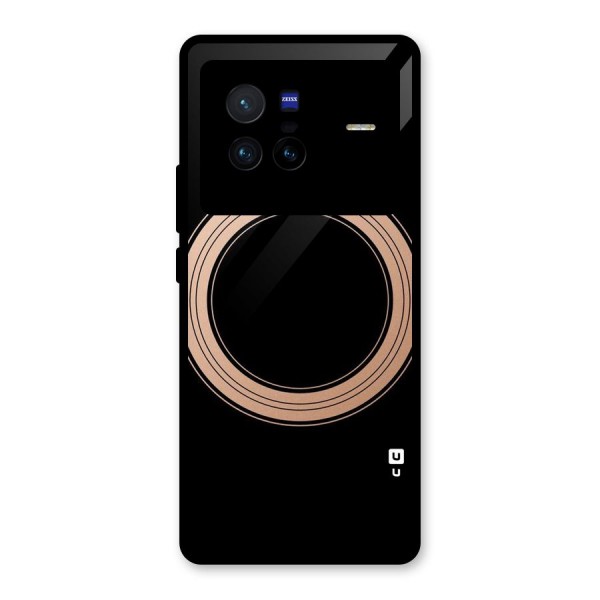 Elite Circle Glass Back Case for Vivo X80