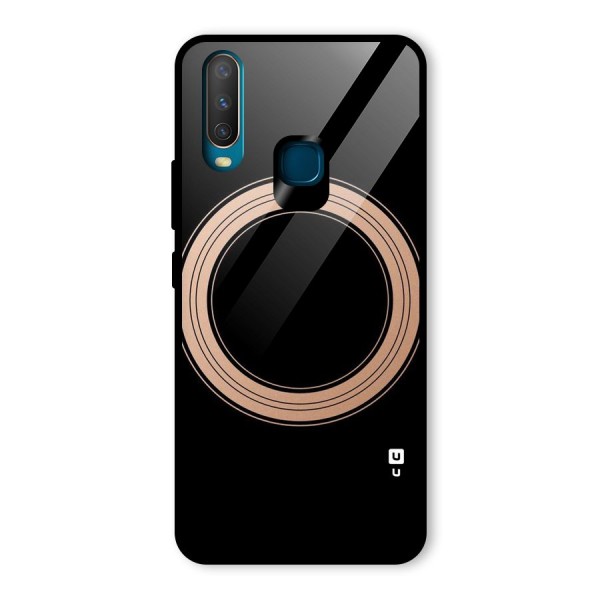 Elite Circle Glass Back Case for Vivo Y12