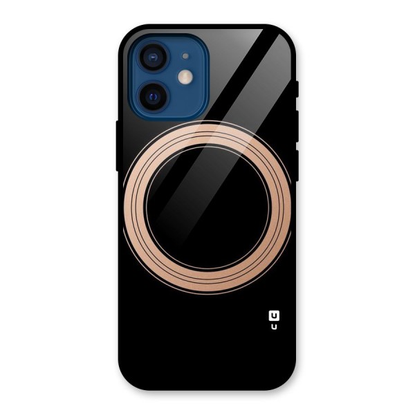 Elite Circle Glass Back Case for iPhone 12 Mini