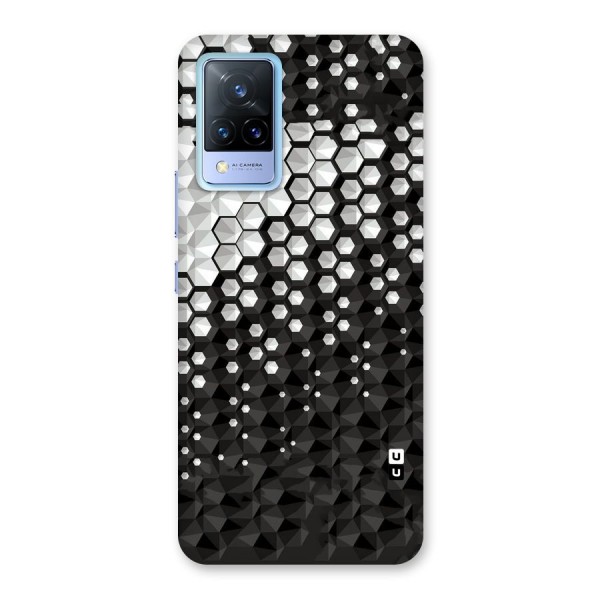 Elite Hexagonal Back Case for Vivo V21 5G