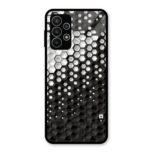 Elite Hexagonal Glass Back Case for Galaxy A23