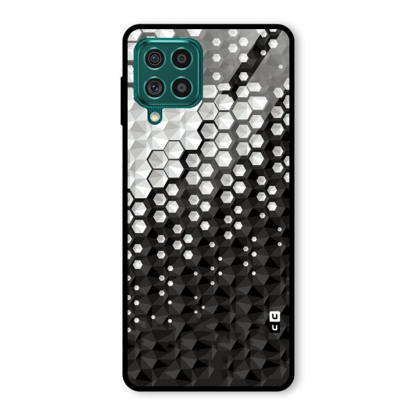 Elite Hexagonal Glass Back Case for Galaxy F62