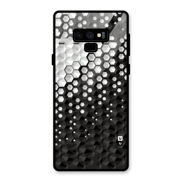 Elite Hexagonal Glass Back Case for Galaxy Note 9