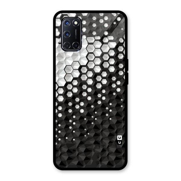 Elite Hexagonal Glass Back Case for Oppo A52