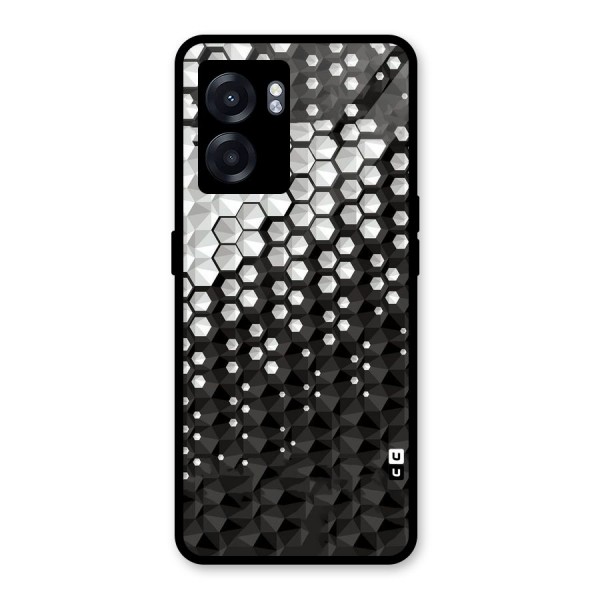 Elite Hexagonal Glass Back Case for Oppo K10 (5G)