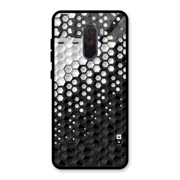 Elite Hexagonal Glass Back Case for Poco F1