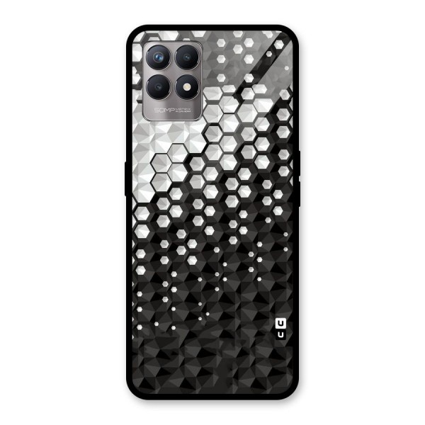 Elite Hexagonal Glass Back Case for Realme 8i