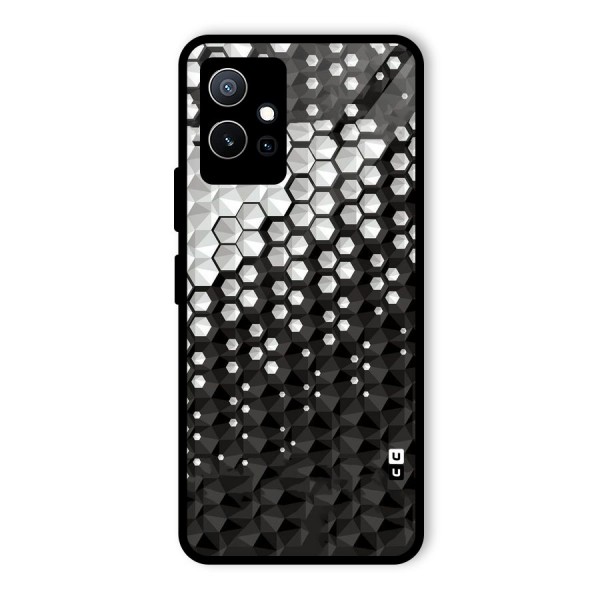 Elite Hexagonal Glass Back Case for Vivo T1 5G