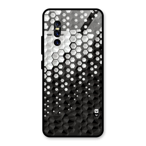 Elite Hexagonal Glass Back Case for Vivo V15 Pro