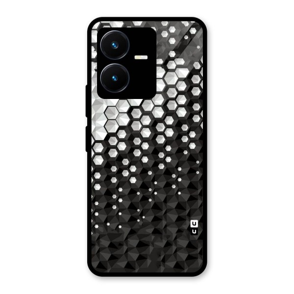 Elite Hexagonal Glass Back Case for Vivo Y22