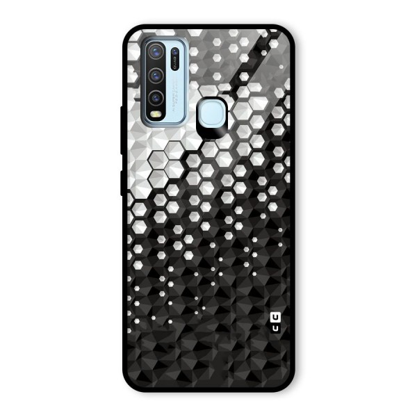 Elite Hexagonal Glass Back Case for Vivo Y30