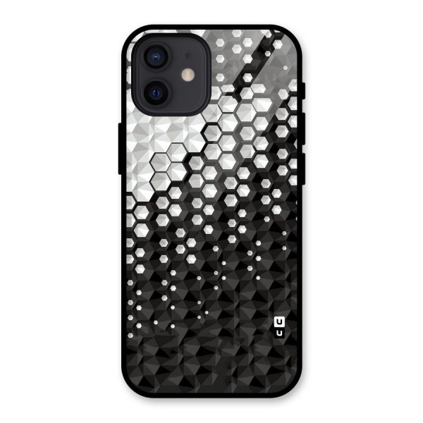 Elite Hexagonal Glass Back Case for iPhone 12