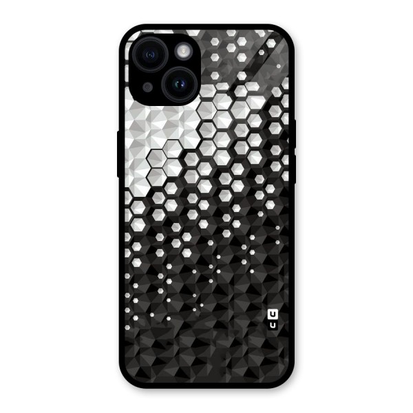 Elite Hexagonal Glass Back Case for iPhone 14