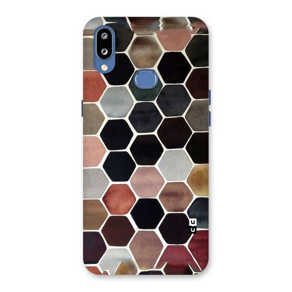 Elite Pastel Hexagons Back Case for Galaxy M01s