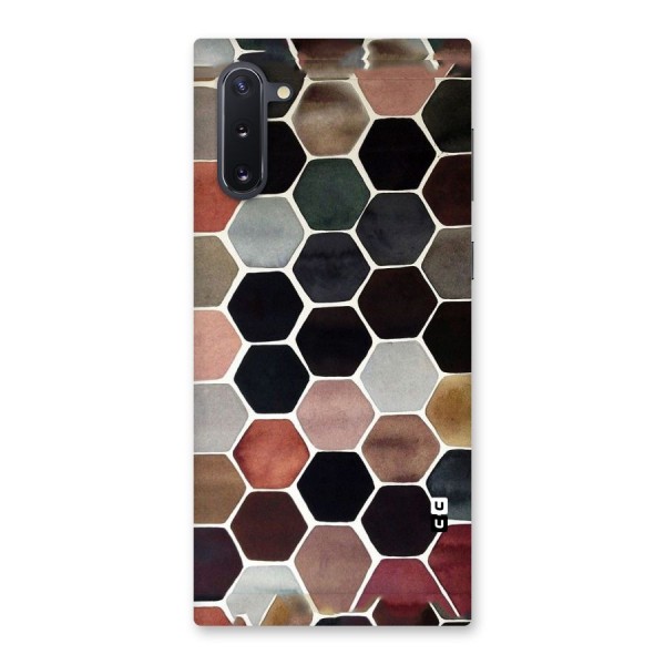 Elite Pastel Hexagons Back Case for Galaxy Note 10