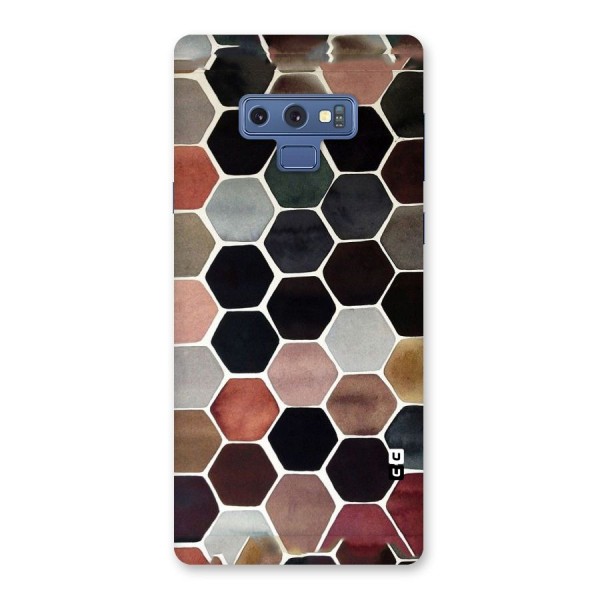 Elite Pastel Hexagons Back Case for Galaxy Note 9