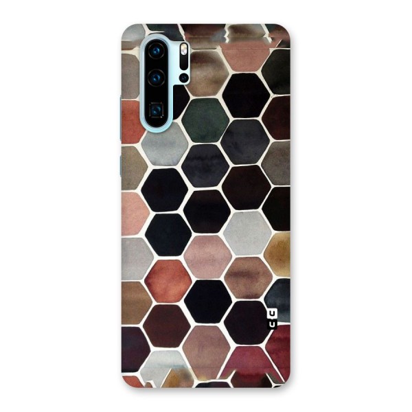 Elite Pastel Hexagons Back Case for Huawei P30 Pro