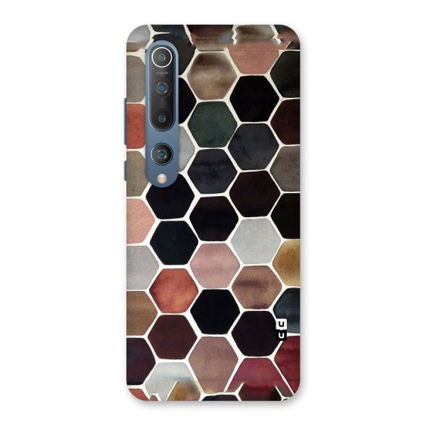 Elite Pastel Hexagons Back Case for Mi 10