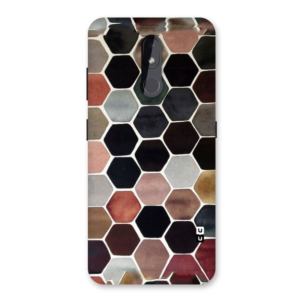 Elite Pastel Hexagons Back Case for Nokia 3.2