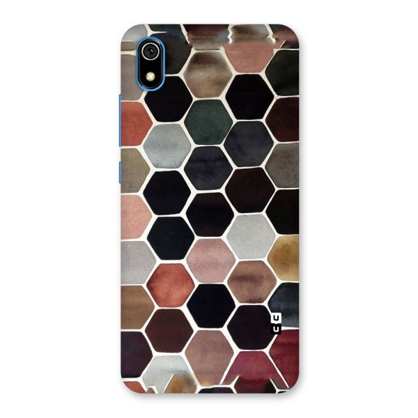 Elite Pastel Hexagons Back Case for Redmi 7A