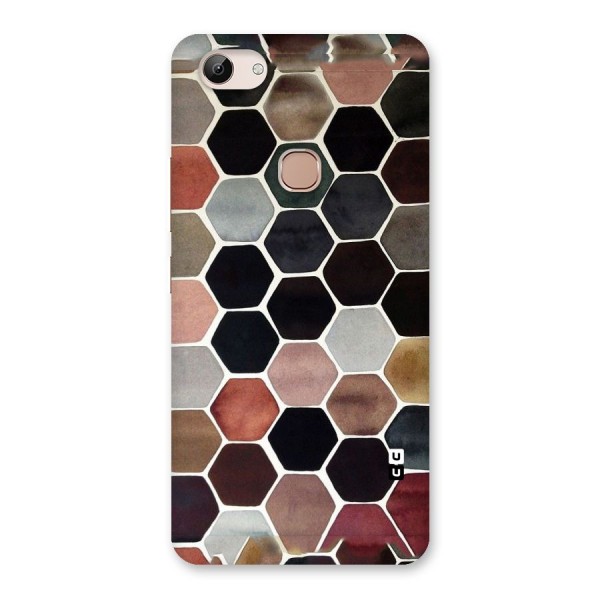 Elite Pastel Hexagons Back Case for Vivo Y83