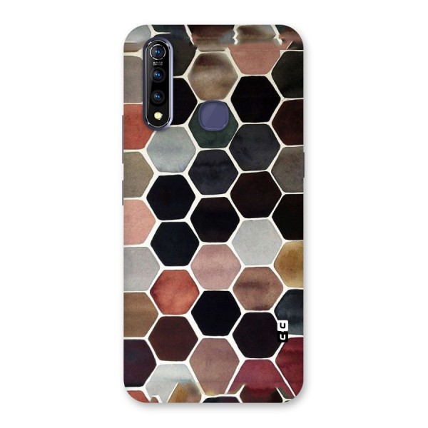 Elite Pastel Hexagons Back Case for Vivo Z1 Pro