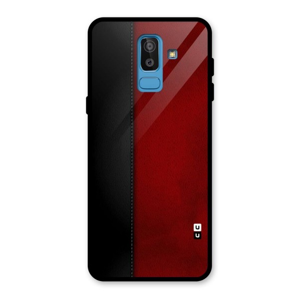 Elite Shade Design Glass Back Case for Galaxy J8