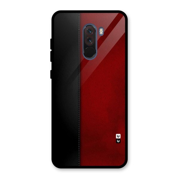 Elite Shade Design Glass Back Case for Poco F1