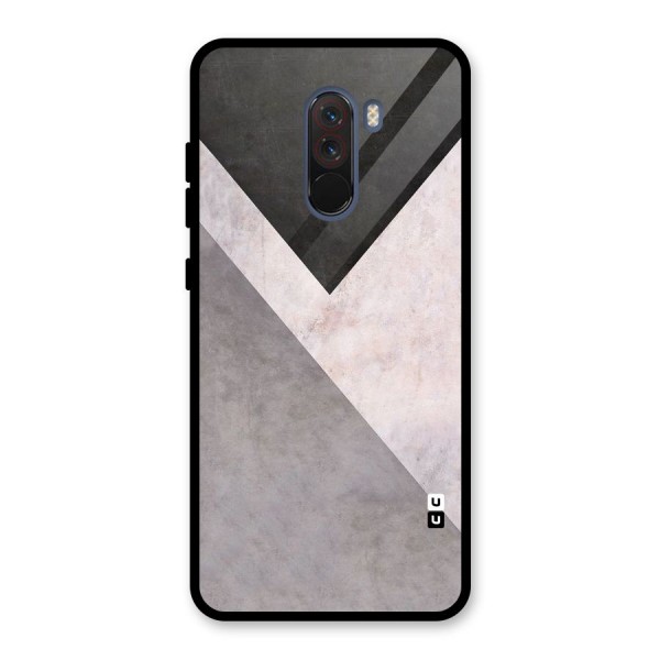 Elitism Shades Glass Back Case for Poco F1