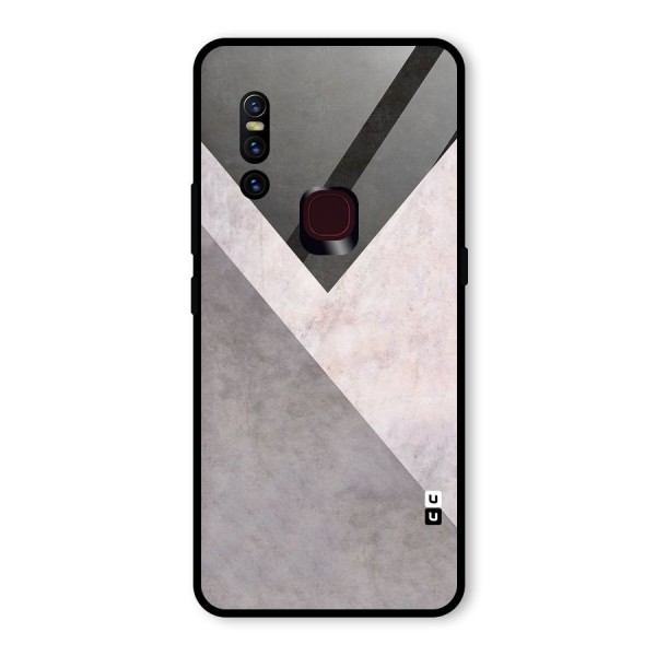 Elitism Shades Glass Back Case for Vivo V15