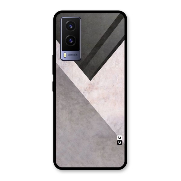 Elitism Shades Glass Back Case for Vivo V21e 5G