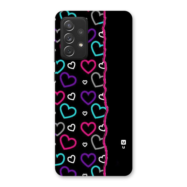 Empty Hearts Back Case for Galaxy A72