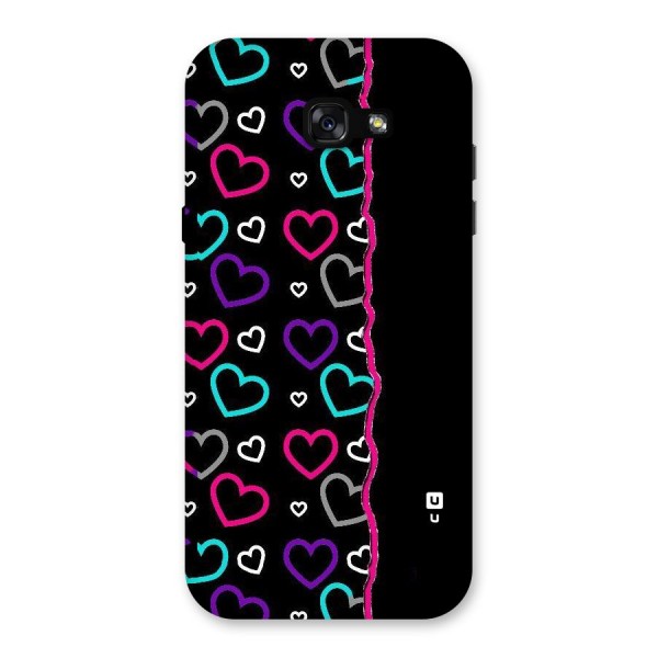 Empty Hearts Back Case for Galaxy A7 (2017)