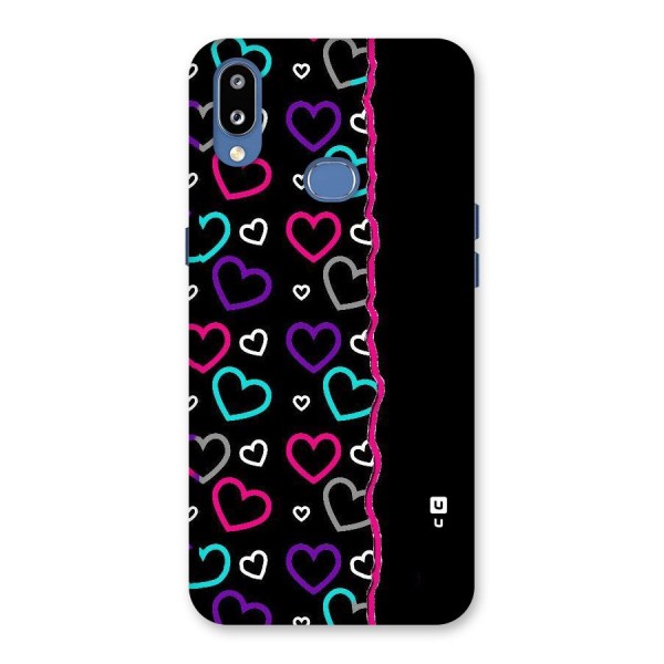 Empty Hearts Back Case for Galaxy M01s