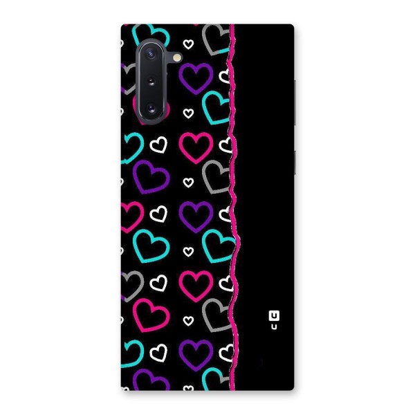 Empty Hearts Back Case for Galaxy Note 10