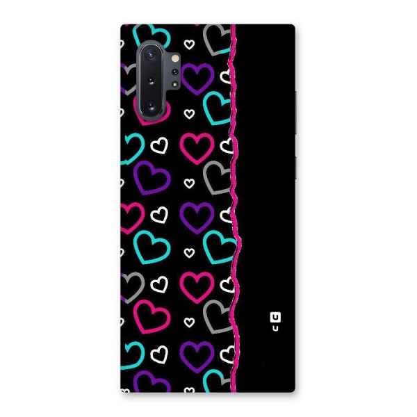 Empty Hearts Back Case for Galaxy Note 10 Plus