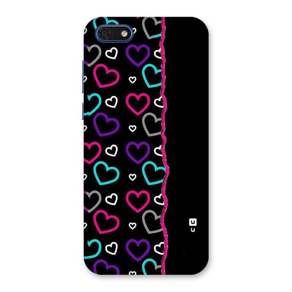 Empty Hearts Back Case for Honor 7s