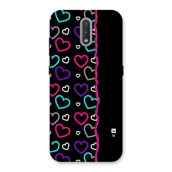 Empty Hearts Back Case for Nokia 2.3